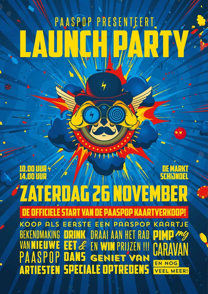 launch party Paaspop