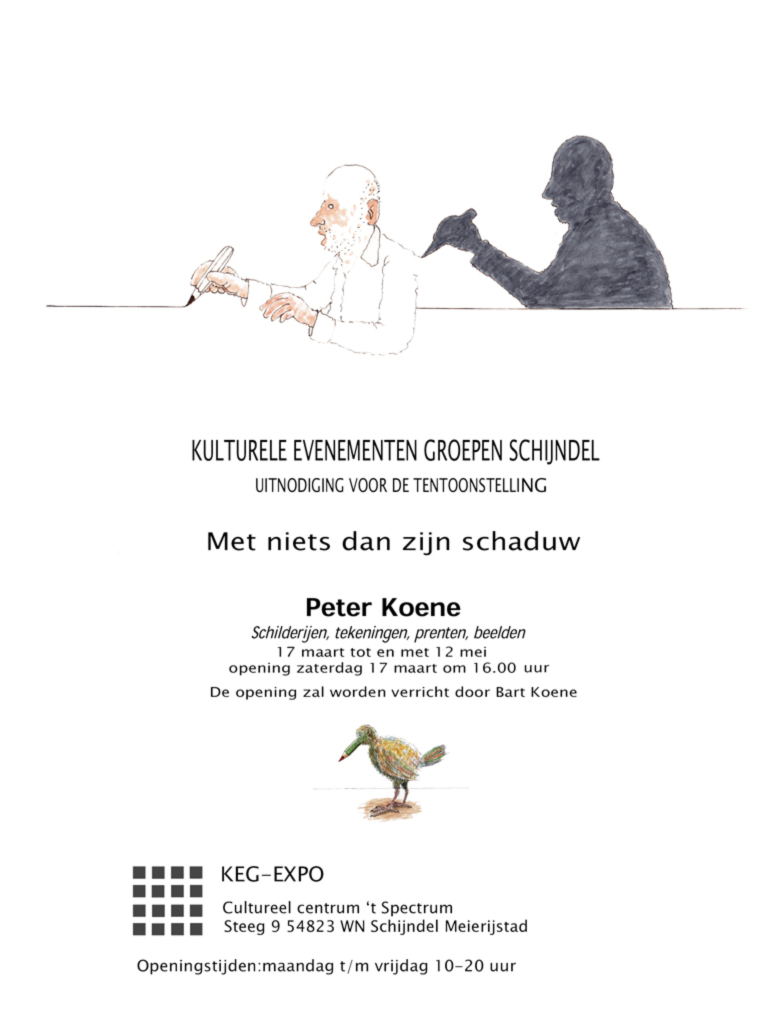 KEG, Tentoonstelling, Peter Koene