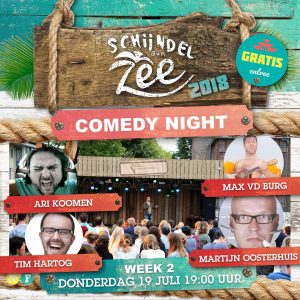 comedy night Schijndel aan Zee 2018