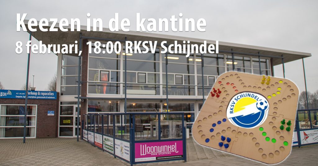 Keezen in de kantine RKSV Schijndel 8 februari