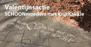 Valentijnsactie krijtkakkie