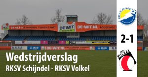 Wedstrijdverslag RKSV Schijndel