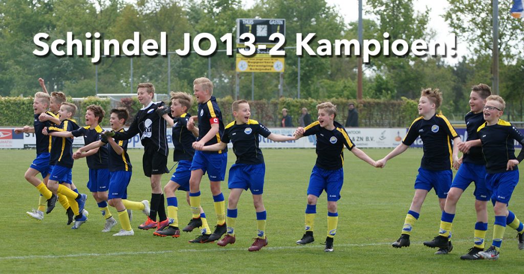 Schijndel JO13-2 Kampioen!