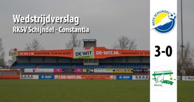 Foto Wedstrijdverslag wedstrijd RKSV Schijndel - Constantia