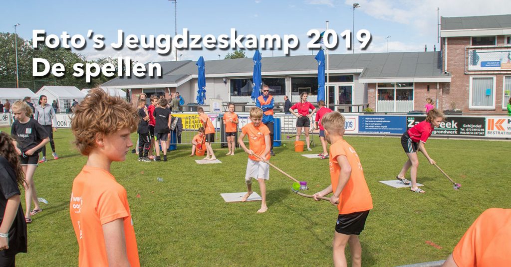 Foto's jeugdzeskamp Schijndel 2019 de spellen