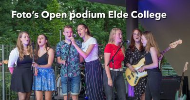 Foto’s Open podium Elde College