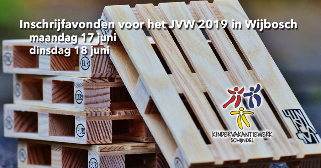 Inschrijfavonden voor het JVW 2019 in Wijbosch