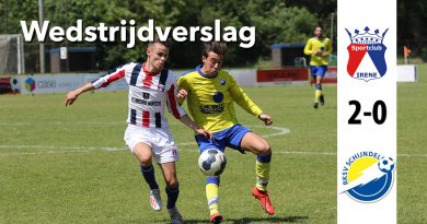 Wedstrijdverslag wedstrijd SC Irene - RKSV Schijndel