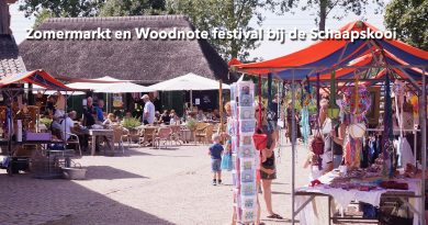 Zomermarkt en Woodnote festival bij de Schaapskooi