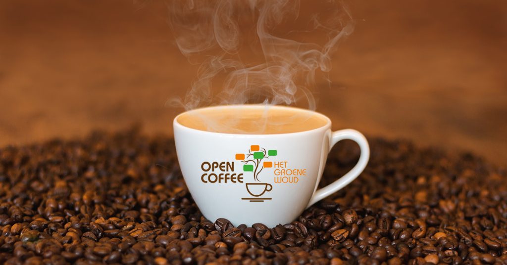 Open Coffee standaard kopje