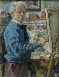 Dorus van Oorschot, Zelfportret bij ezel inv 04582